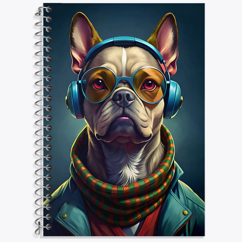 دفتر نت موسیقی 50 برگ خندالو طرح سگ (Dog) کد F7082