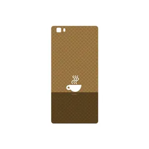 MAHOOT Minimal Cup of Coffee Icon Cover Sticker for Huawei P8 Lite
