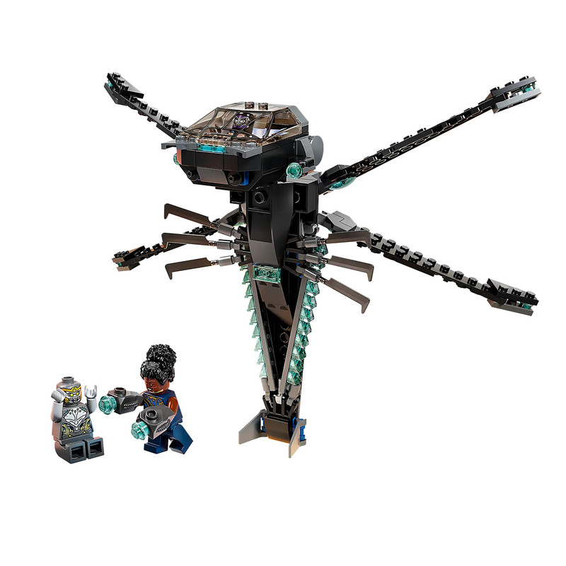 ساختنی لگو مدل مارول Black Panther Dragon Flyer کد 60088