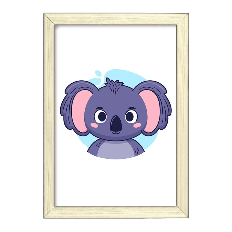 تابلو خندالو طرح کوآلا حیوانات بامزه کد 37160
