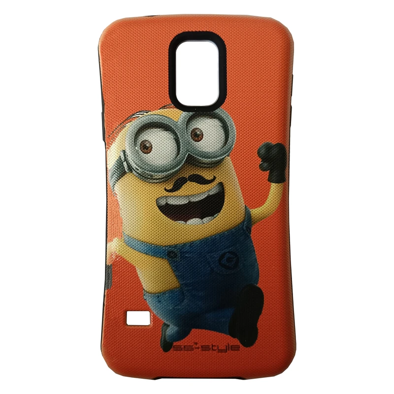 کاور مدل 360 درجه ضد ضربه کد 3-0 طرح مینیون ها مناسب برای گوشی موبایل سامسونگ Galaxy S5