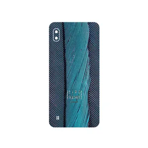 MAHOOT Turquoise feathers Cover Sticker for Samsung Galaxy A10