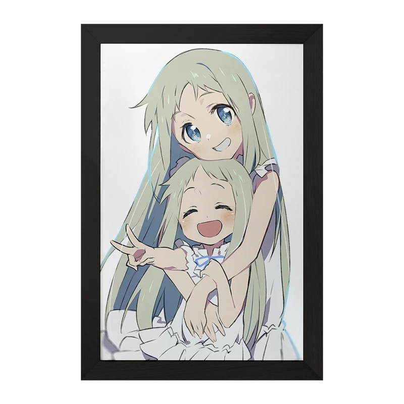 تابلو خندالو مدل میکو هونما انیمه آنوهانا کد 31990