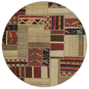 کلاژ گلیم دستبافت دو متری کد 486897