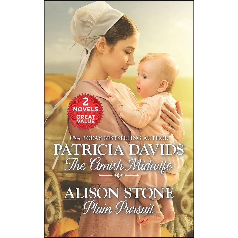 کتاب The Amish Midwife and Plain Pursuit  اثر Patricia Davids and Alison Stone انتشارات Harlequin