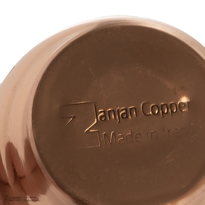 عکس شماره 6 : لیوان مسی مس زنجان کد 009