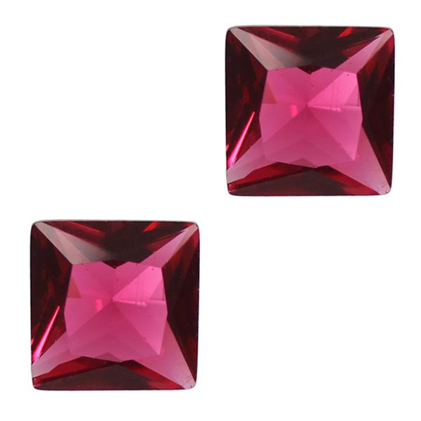 سنگ یاقوت برمه کد D67540 بسته دو عددی