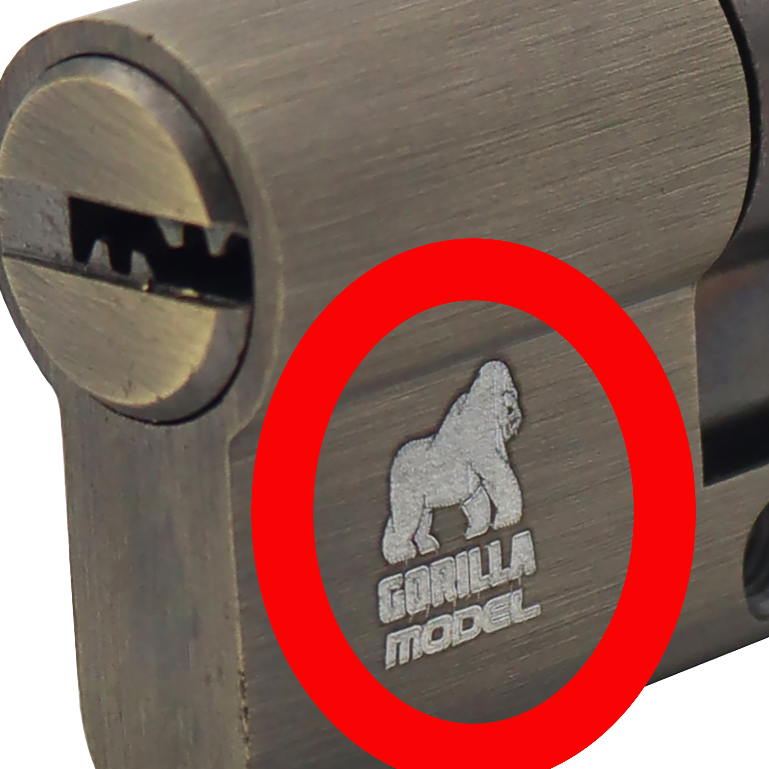 سیلندر قفل مدل گوریلا کد YP-60MM-SADEH