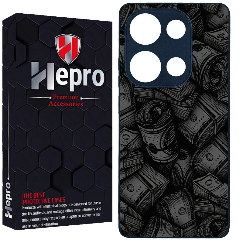 کاور هپرو طرح فانتزی مدل TPU مناسب برای گوشی موبایل شیائومی REDMI NOTE 13 PRO 4G