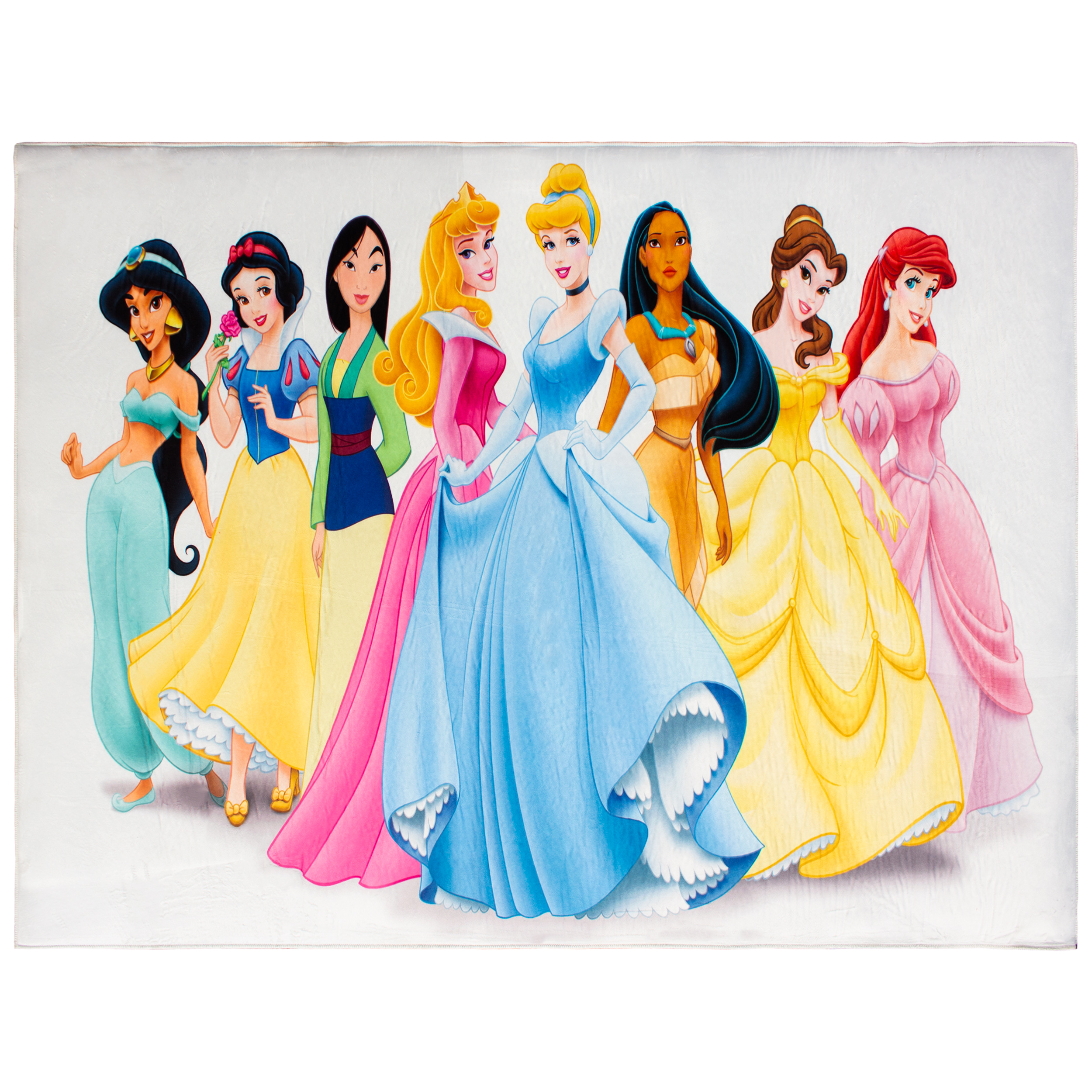 فرش ماشینی جانگل مدل Princesses کد 3D-1022