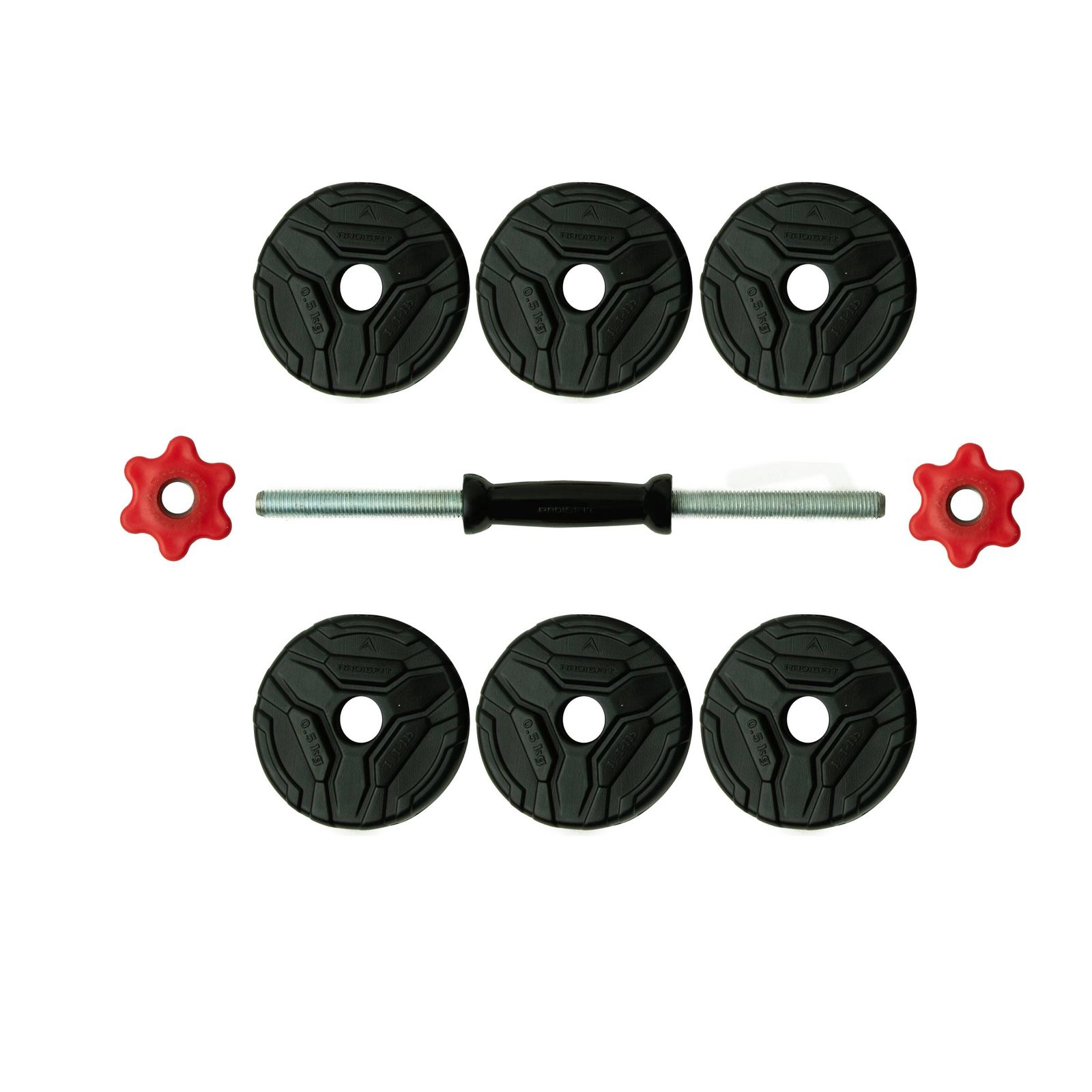 دمبل رادیس فیت مدل DVP-3-500 وزن 3 کیلوگرم بسته 2 عددی -  - 3