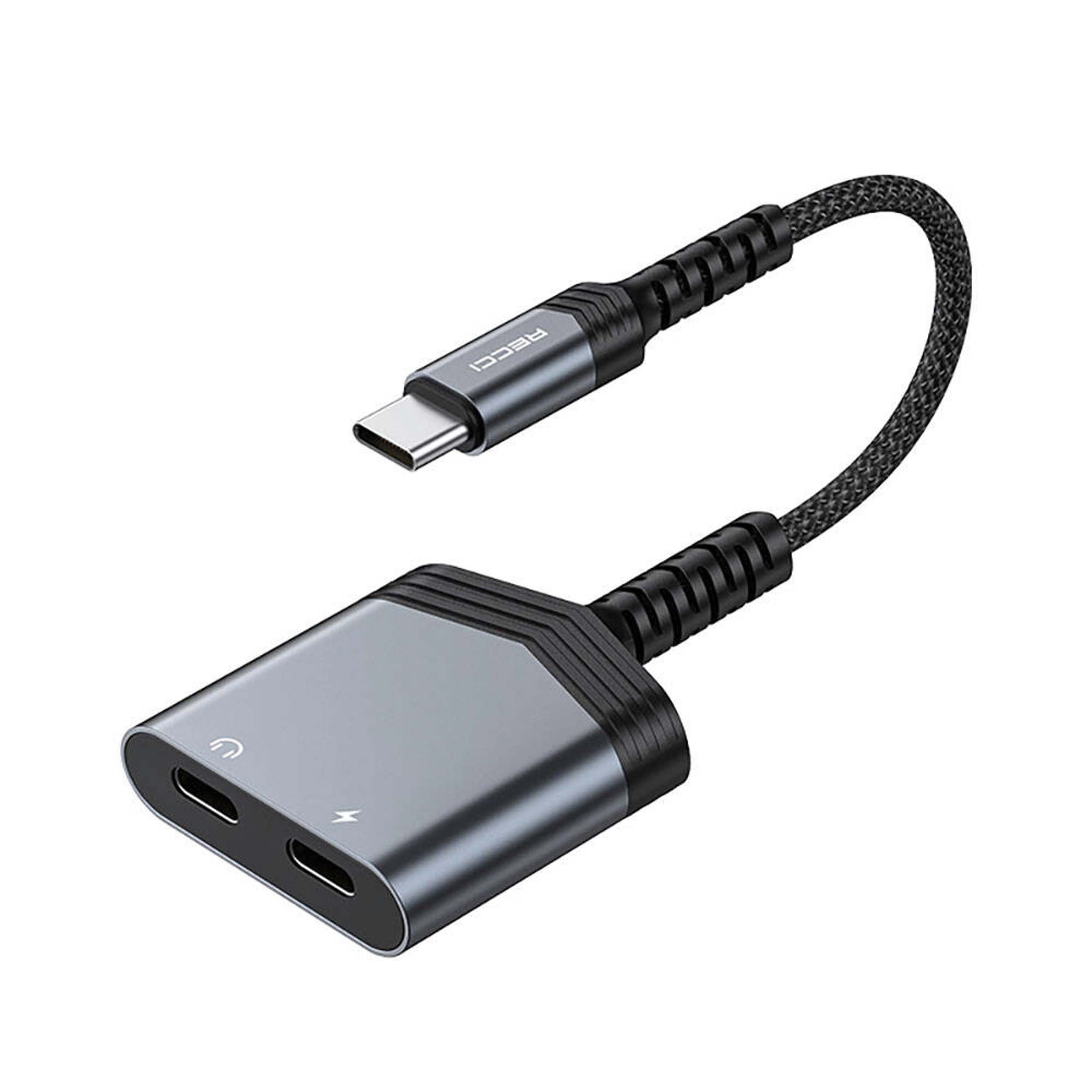 مبدل 1 به 2 USB-C رسی مدل RDS-A20