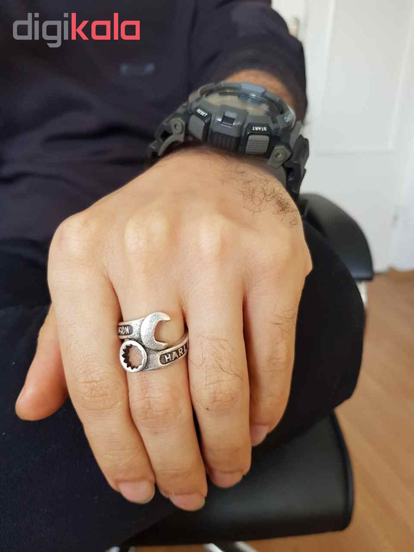 انگشتر مردانه طرح آچار مدل a16m انگشتر مردانه طرح آچار مدل a16m