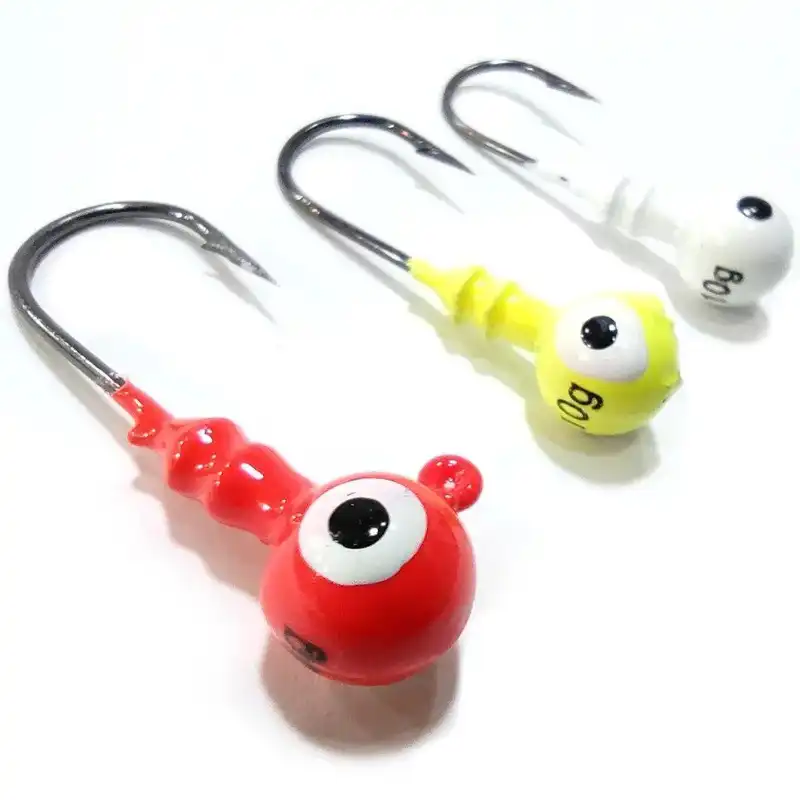 قلاب ماهیگیری کاپیتان مدل وزنه دار کد 10gr بسته 3 عددی