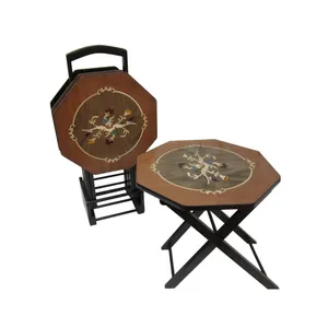 میز عسلی مدل J108 مجموعه 4 عددی