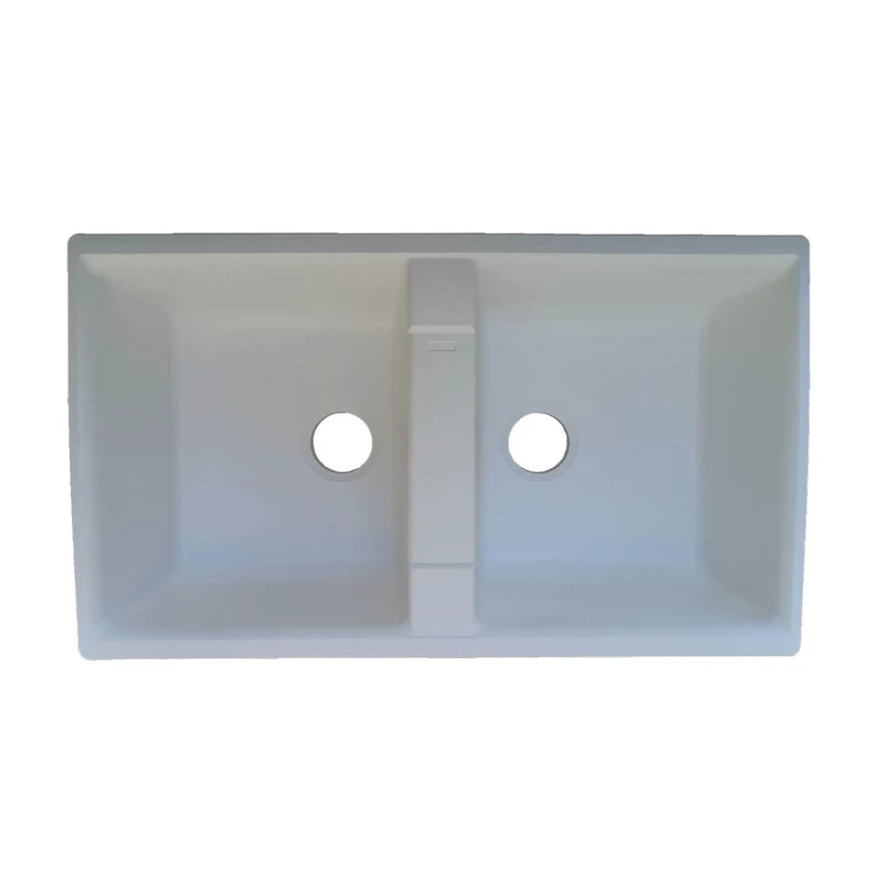 سینک ظرفشویی گرانیت توکار دو لگنه مدل SG_W2V