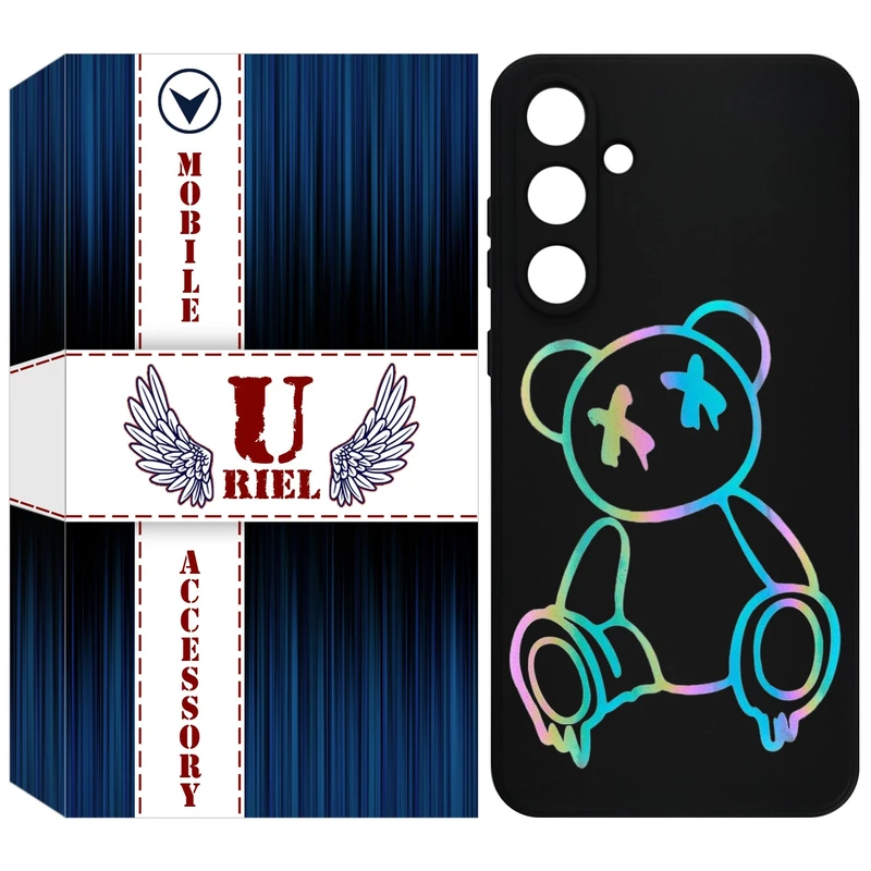 کاور یوریل مدل KSH کد 44 طرح خرس رنگی مناسب برای گوشی  موبایل سامسونگ Galaxy S25 FE