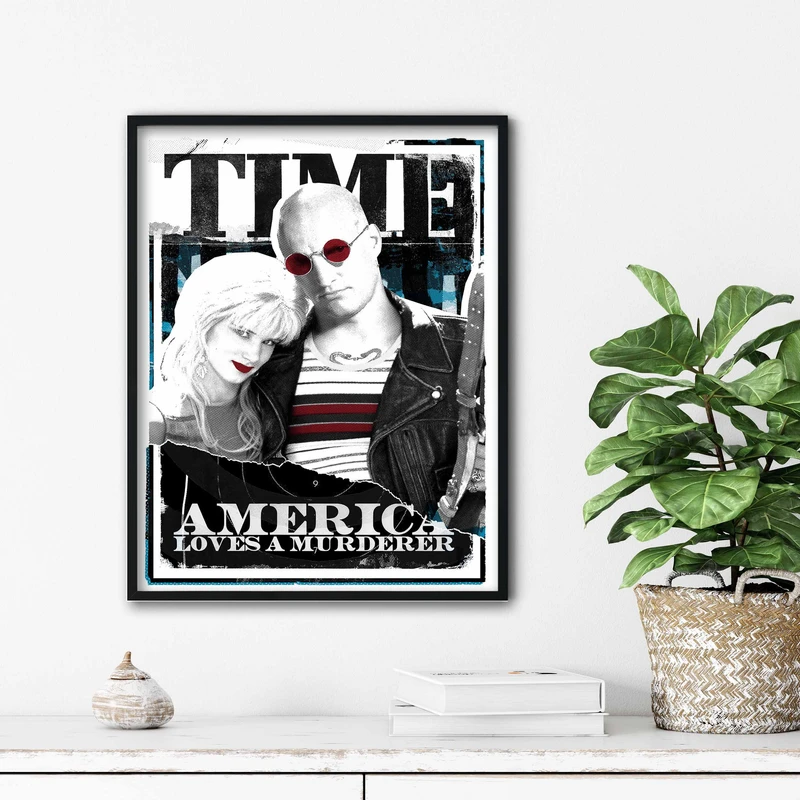 تابلو آتریسا طرح پوستر فیلم time مدل ATm246