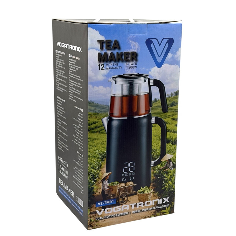 چای‌ساز روی هم وگاترونیکس مدل VE-TM01