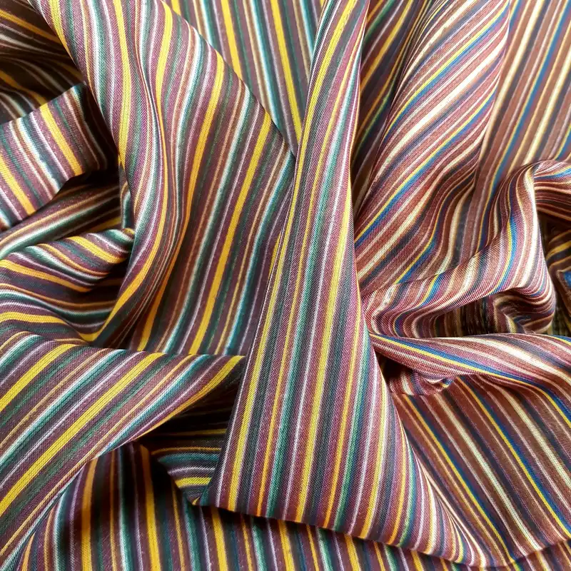 پارچه لباس مدل آستری راه راه D