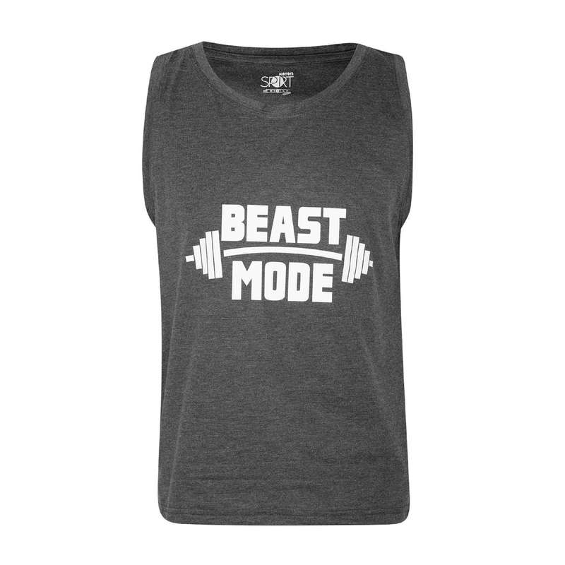 تاپ مردانه کوتون مدل 20024 رنگ طوسی