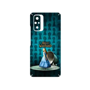 MAHOOT Alice in Wonderland Cover Sticker for Xiaomi Redmi Note 10 Pro Max
