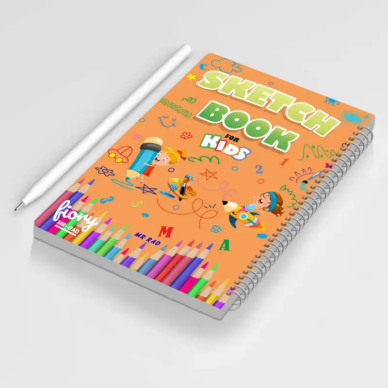 دفتر نقاشی مستر راد طرح مداد رنگی کد 1523