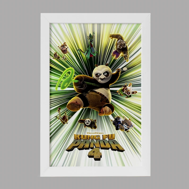 تابلو خندالو مدل پاندای کونگ فو کار کد F2148