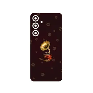 MAHOOT Gramophone Nostalgia Cover Sticker for Samsung Galaxy S24 FE
