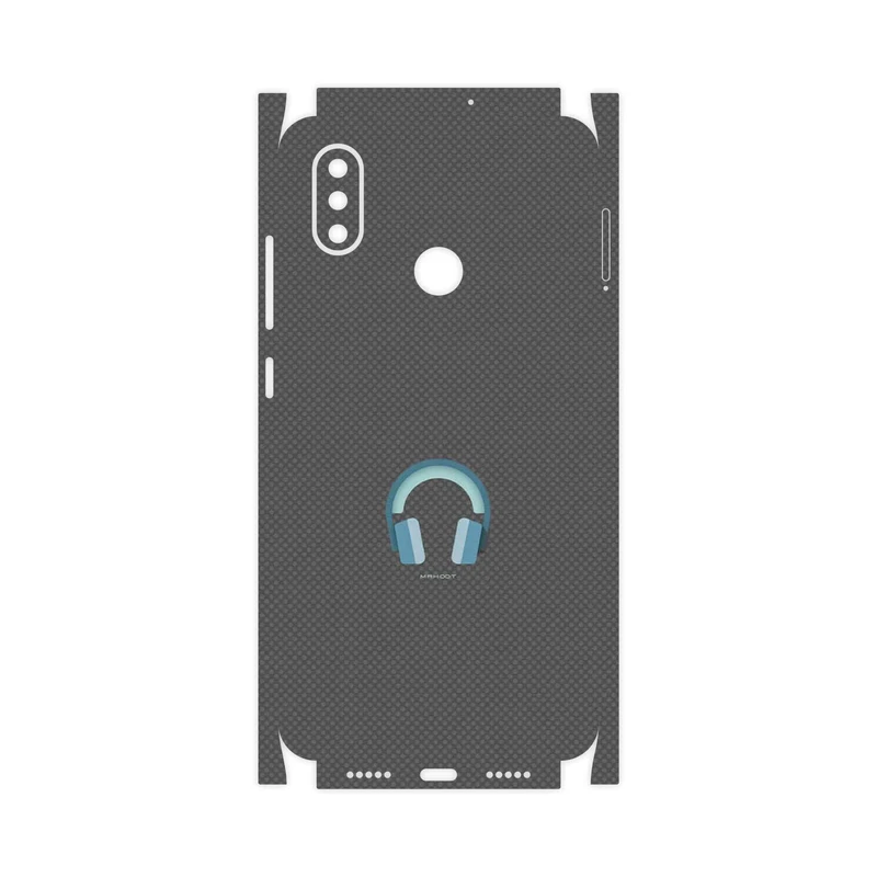 برچسب پوششی ماهوت مدل Minimal Headphone Icon-FullSkin مناسب برای گوشی موبایل شیائومی Mi 8
