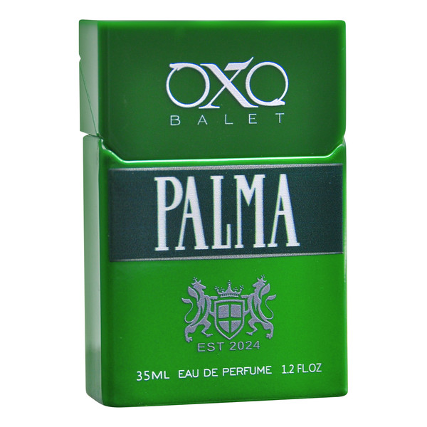 عطر جیبی مردانه اکس بالت مدل palma green با رایحه گرم حجم 35 میلیلیتر