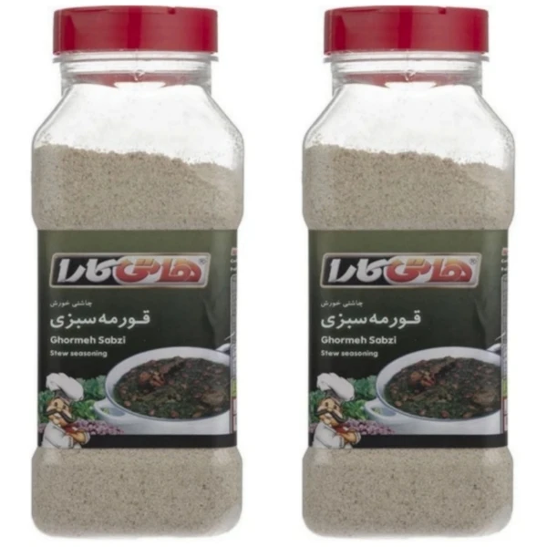 چاشنی خورش قورمه سبزی هاتی کارا - 750 گرم بسته 2 عددی