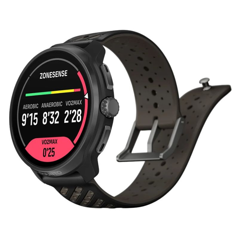ساعت هوشمند 49 میلی متر سونتو مدل Race 2 Titanium با بند سیلیکونی