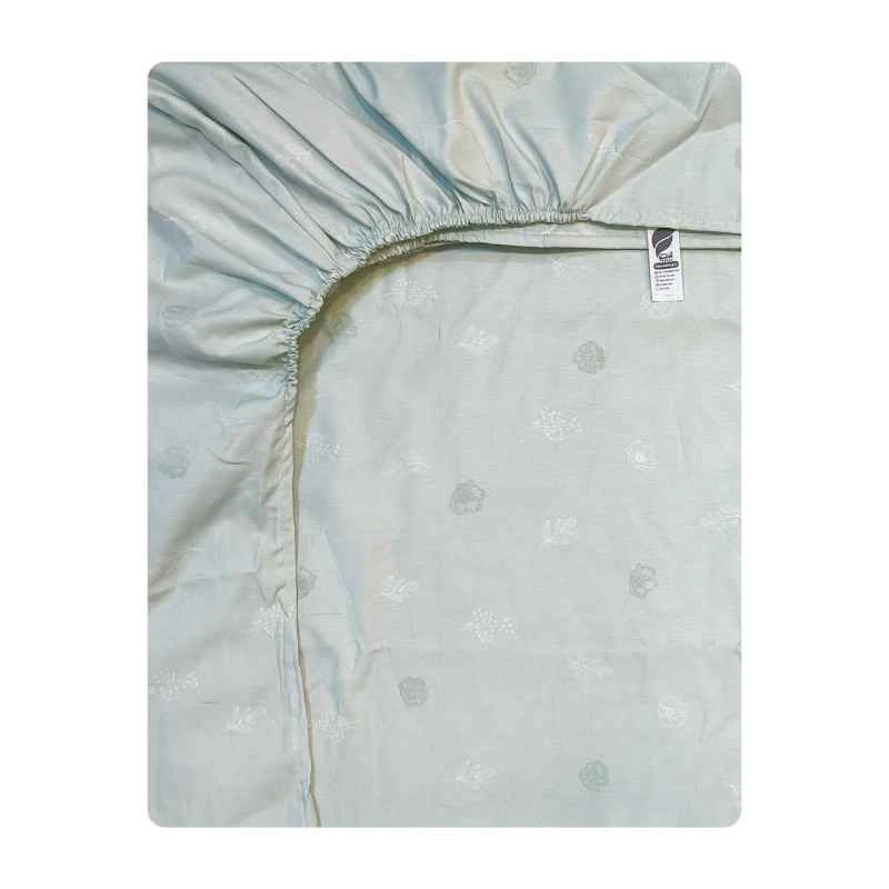 ملحفه نخی آدنو مدل هلیا کد IR209 یک نفره سایز 120x200 سانتی متر