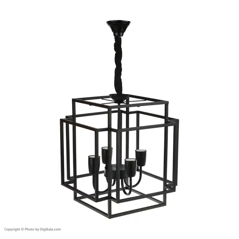 لوستر 4 شعله کد 18001