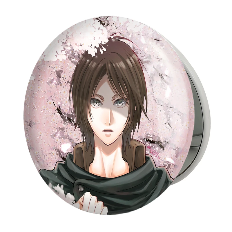 آینه جیبی خندالو طرح ارن یگر انیمه اتک آن تایتان Attack on Titan مدل تاشو کد 10985 