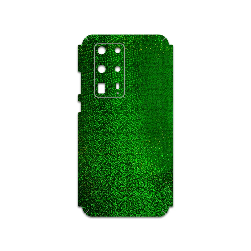 برچسب پوششی ماهوت مدل Green-Holographic مناسب برای گوشی موبایل هوآوی P40 Pro Plus
