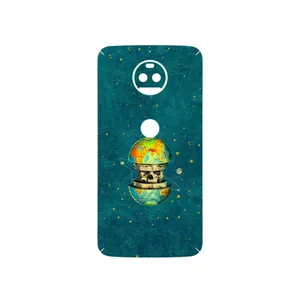 MAHOOT Collage of Earth Face Cover Sticker for Motorola Moto G5S Plus