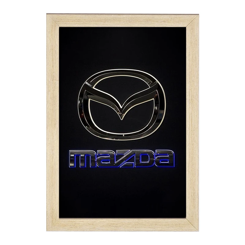 تابلو خندالو مدل مزدا mazda  کد 23523