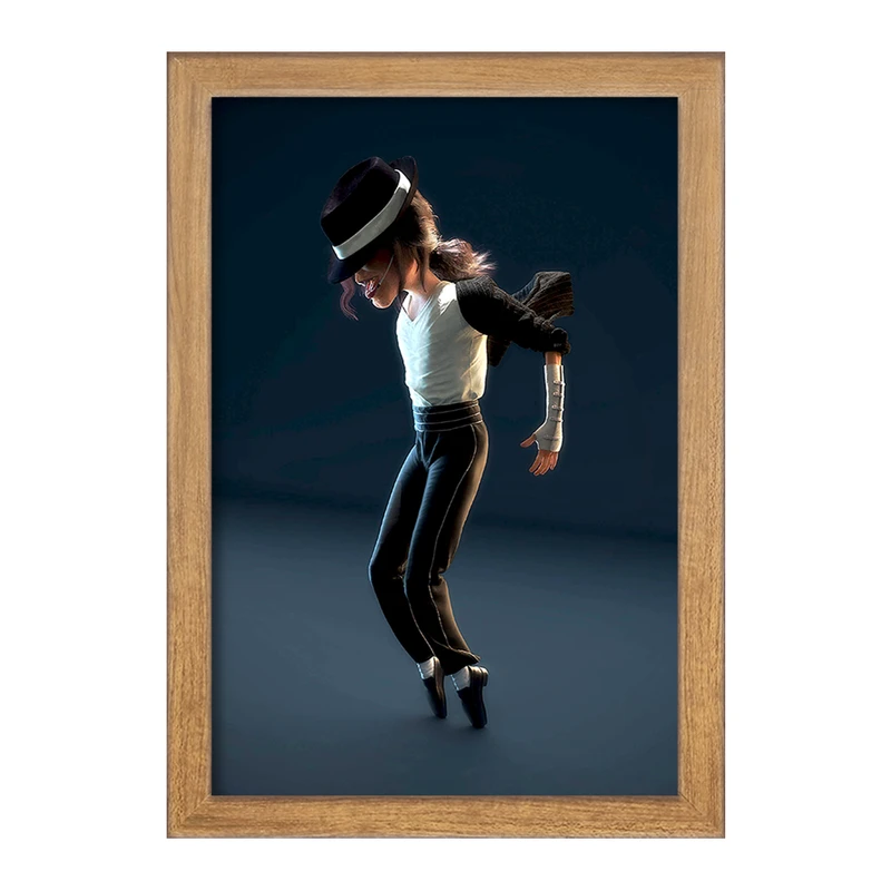 تابلو خندالو مدل مایکل جکسون (Michael Jackson) کد F185