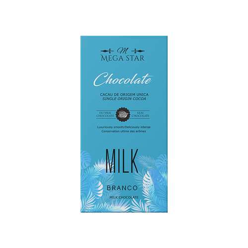 شکلات تخته ای شیری مگا استار - 100 گرم