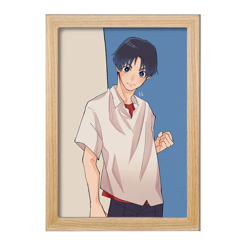 تابلو خندالو مدل واتارو انیمه بلو لاک Blue Lock کد 24420