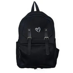 کوله پشتی مدرسه مدل دو قلب