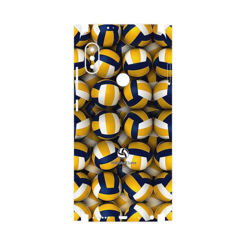 برچسب پوششی ماهوت مدل Volleyball-FullSkin مناسب برای گوشی موبایل شیائومی Redmi Note 5 Pro