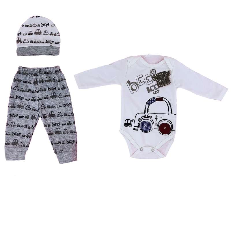 ست 3 تکه لباس نوزادی مدل 2022