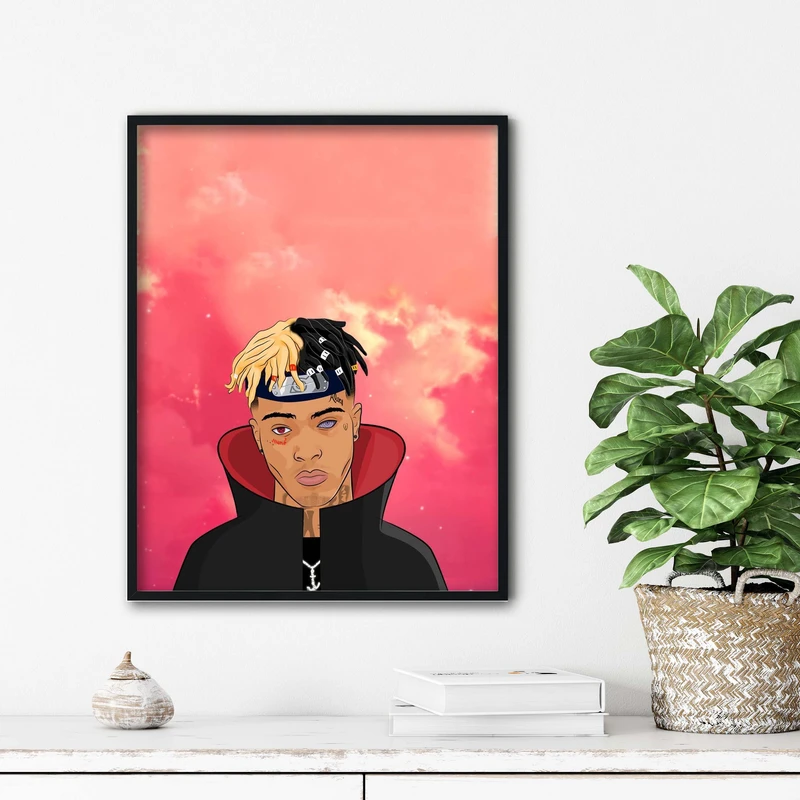 تابلو آتریسا طرح تنتاسیون xxxtentasion مدل ATt065