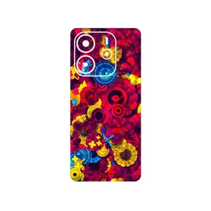 MAHOOT Vector Flower Garden Digital Art Cover Sticker for Xiaomi Redmi Note 14 4G
