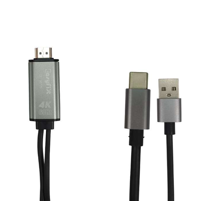 کابل تبدیل USB-C به HDMI ایزی فیکس مدل EF-9572N طول 1.8 متر