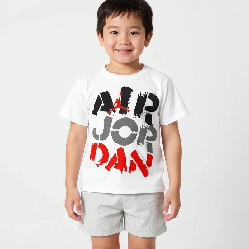 تی شرت آستین کوتاه پسرانه مدل WS126 DAN