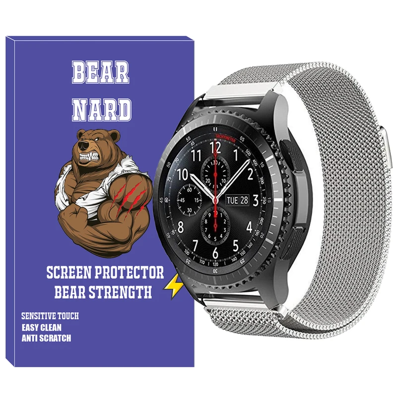 بند برنارد مدل Milanese مناسب برای ساعت هوشمند سامسونگ Galaxy Watch Active 1 / Active 2 40mm / Active 2 44mm / Watch 3 41mm